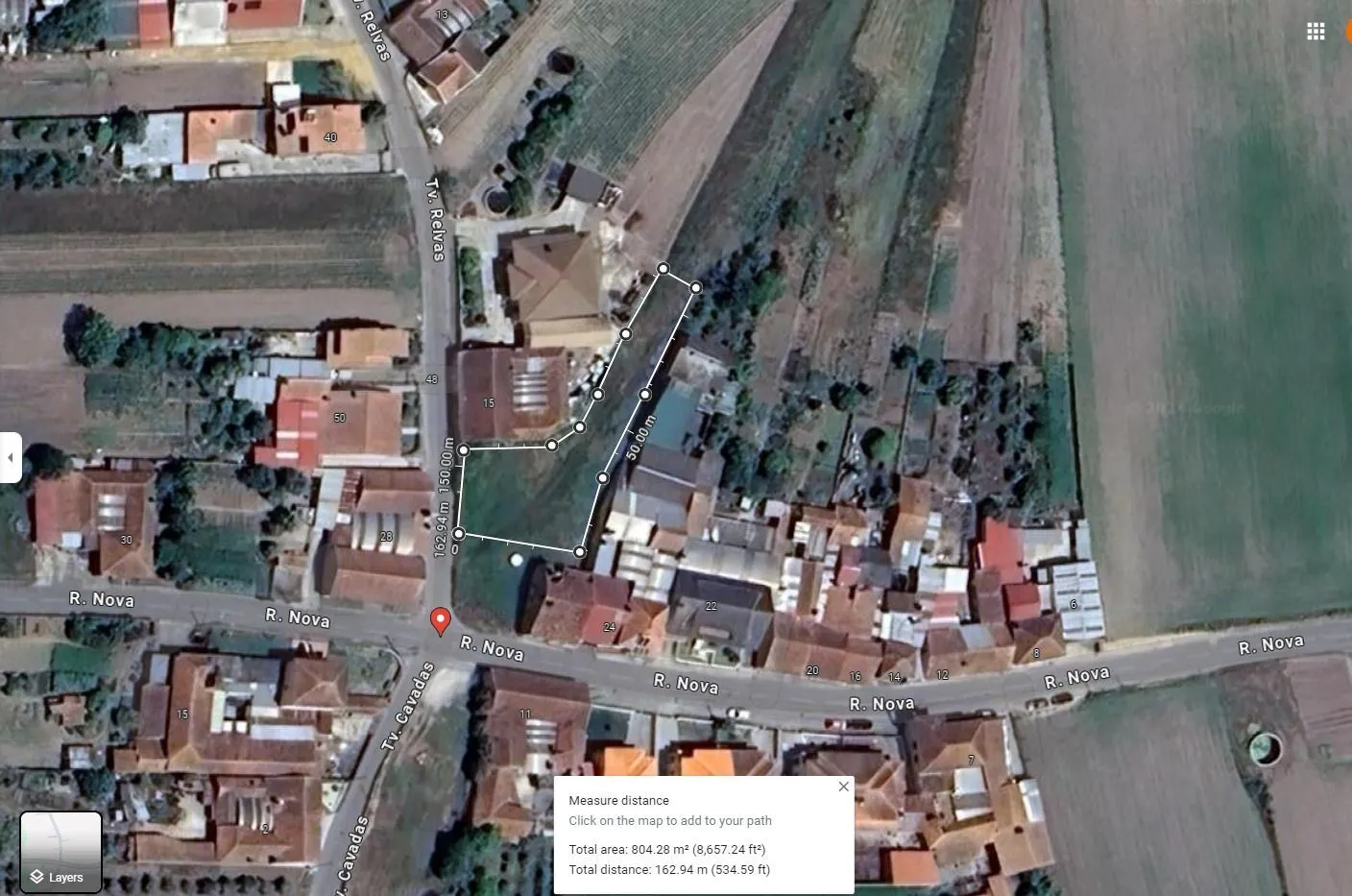 Terreno com 2.115m2 em Oliveira do Bairro  para construção de 1 ou 2 moradias
