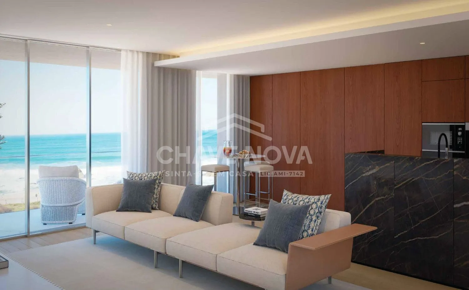 Apartamento T2 Novo 1º linha de Mar- Vila do Conde - 2