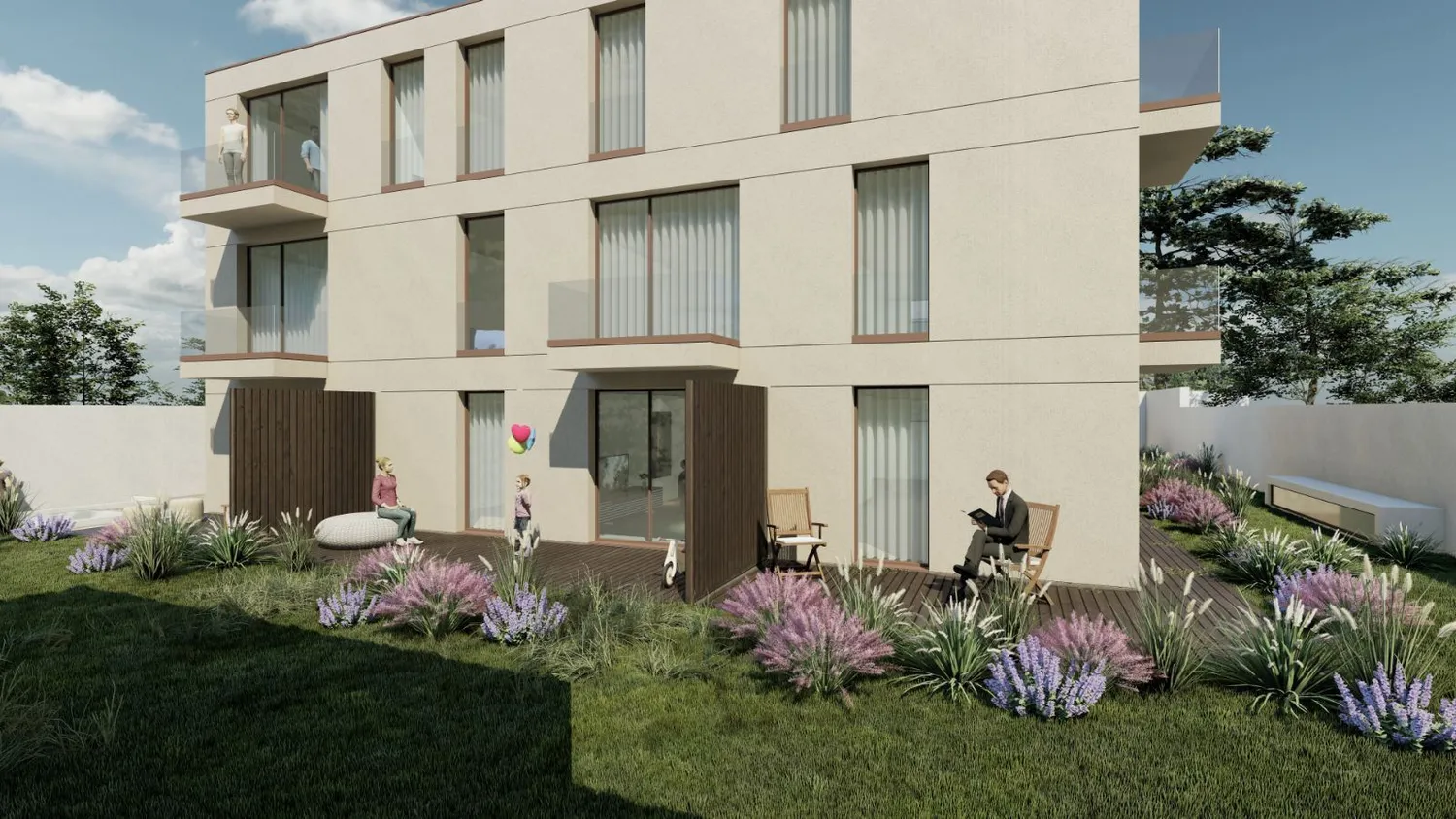 Apartamento T1 Novo- Jardim de Matosinhos- Edifício - 2