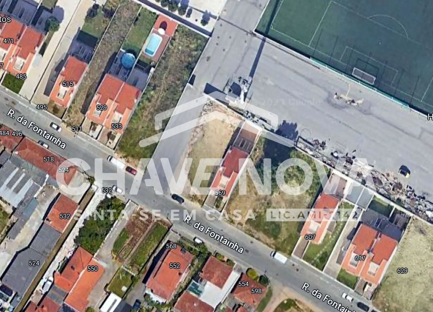 Terreno Urbano para construção de Moradia de 3 frentes Gulpilhares - 2