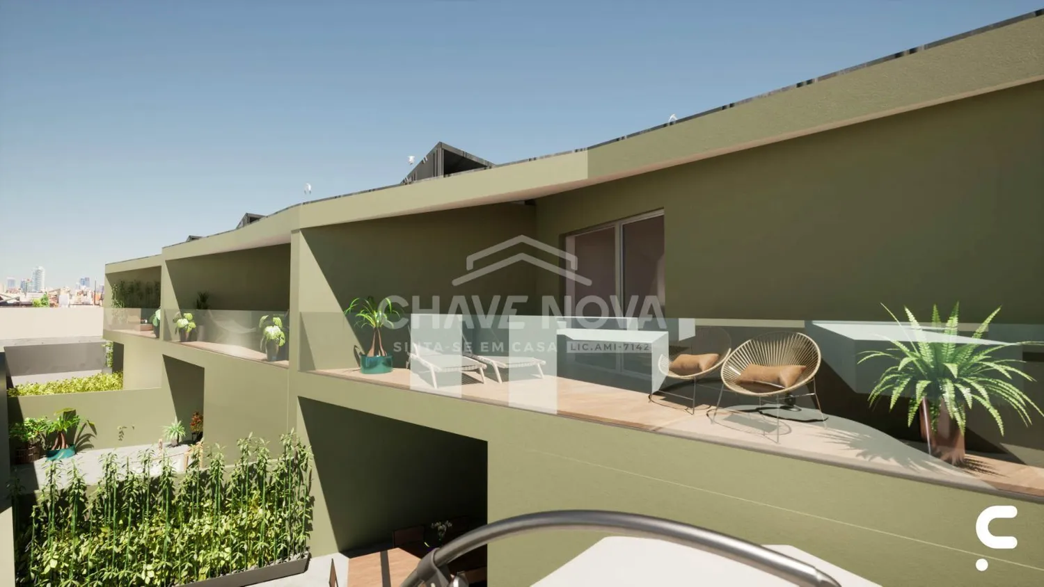 Moradia de Luxo V3+1 em Canidelo a 200 m da Praia Salgueiros
