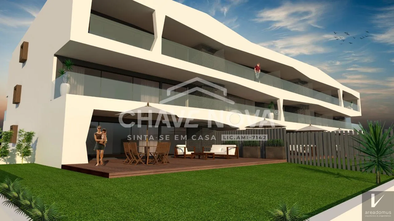 Apartamento T3 com terraço e vista Mar/Ria - Praia Costa Nova
