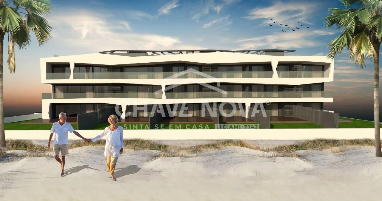 Apartamento T3 com terraço e vista Mar/Ria - Praia Costa Nova - 2