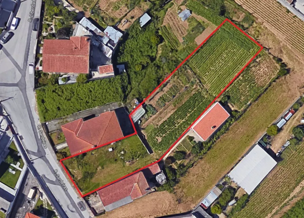 Terreno para construção de moradia próximo centro de Sanguedo