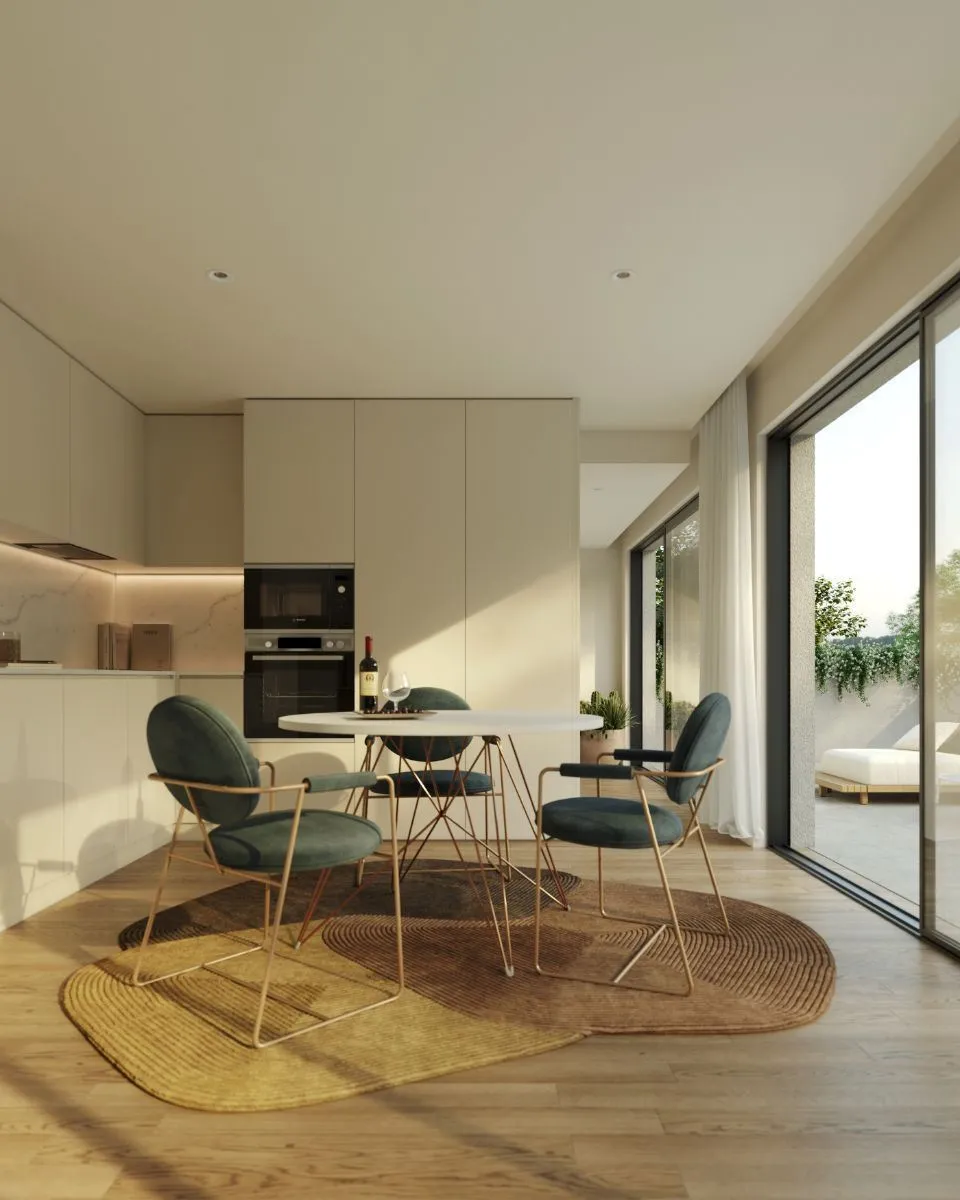 New 1-bedroom apartment with terrace (37.02 m²) in the center of Gaia - Park Square development - 2
