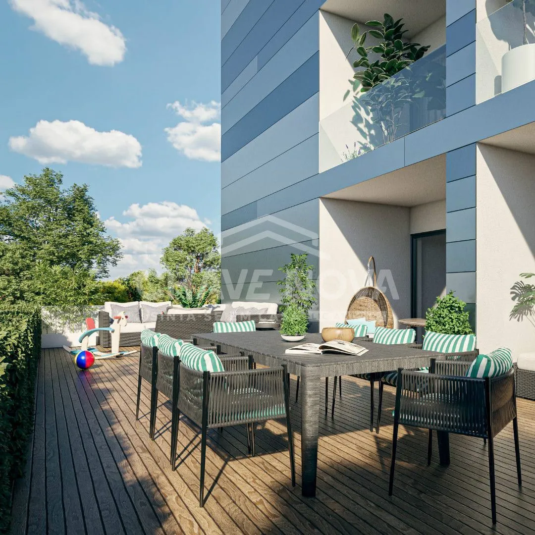 Apartamento T3, com terraço no Empreendimento Art Tower - 3