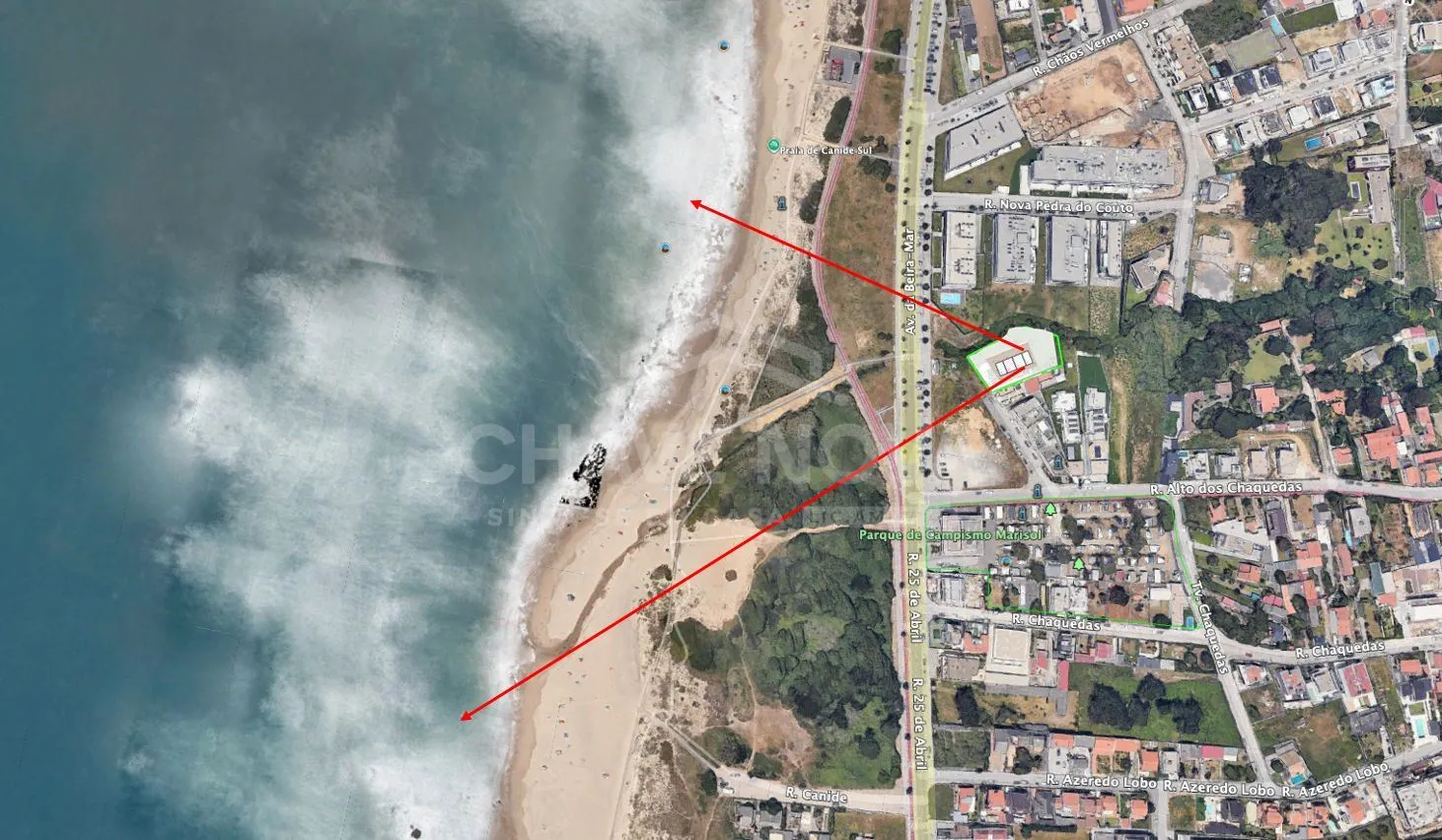 Loteamento frente ao mar em Canidelo, Vila Nova de Gaia – 1.436 m² com PIP Aprovado para 4 Moradias geminadas - 3