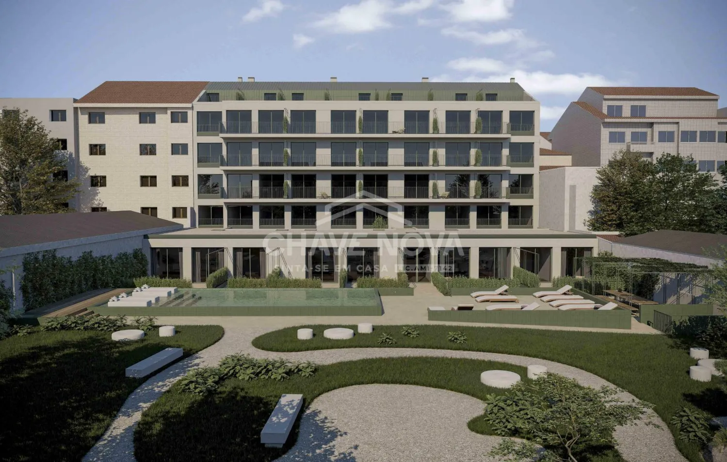 Apartamento T0 em Empreendimento Arbo´Homes com Piscina e Jardim, Antero de Quental, Porto