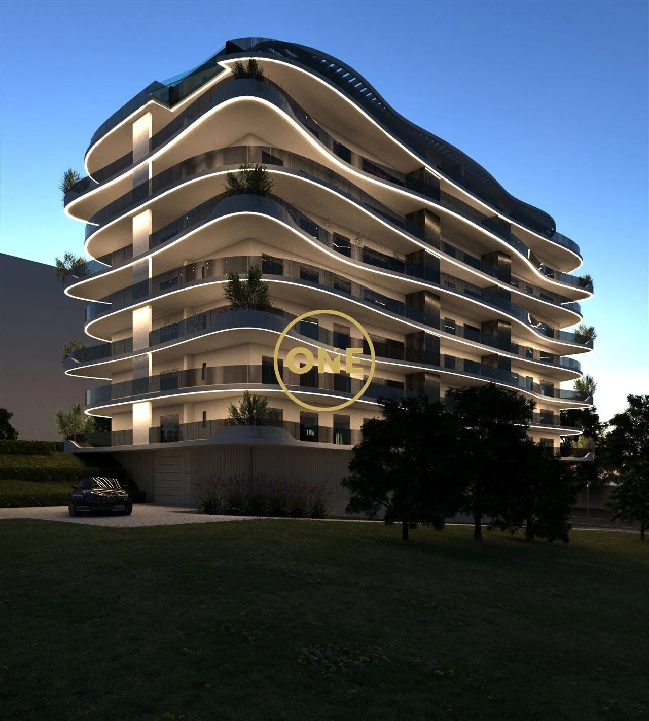 Appartement de luxe de 3 chambres à Fraião