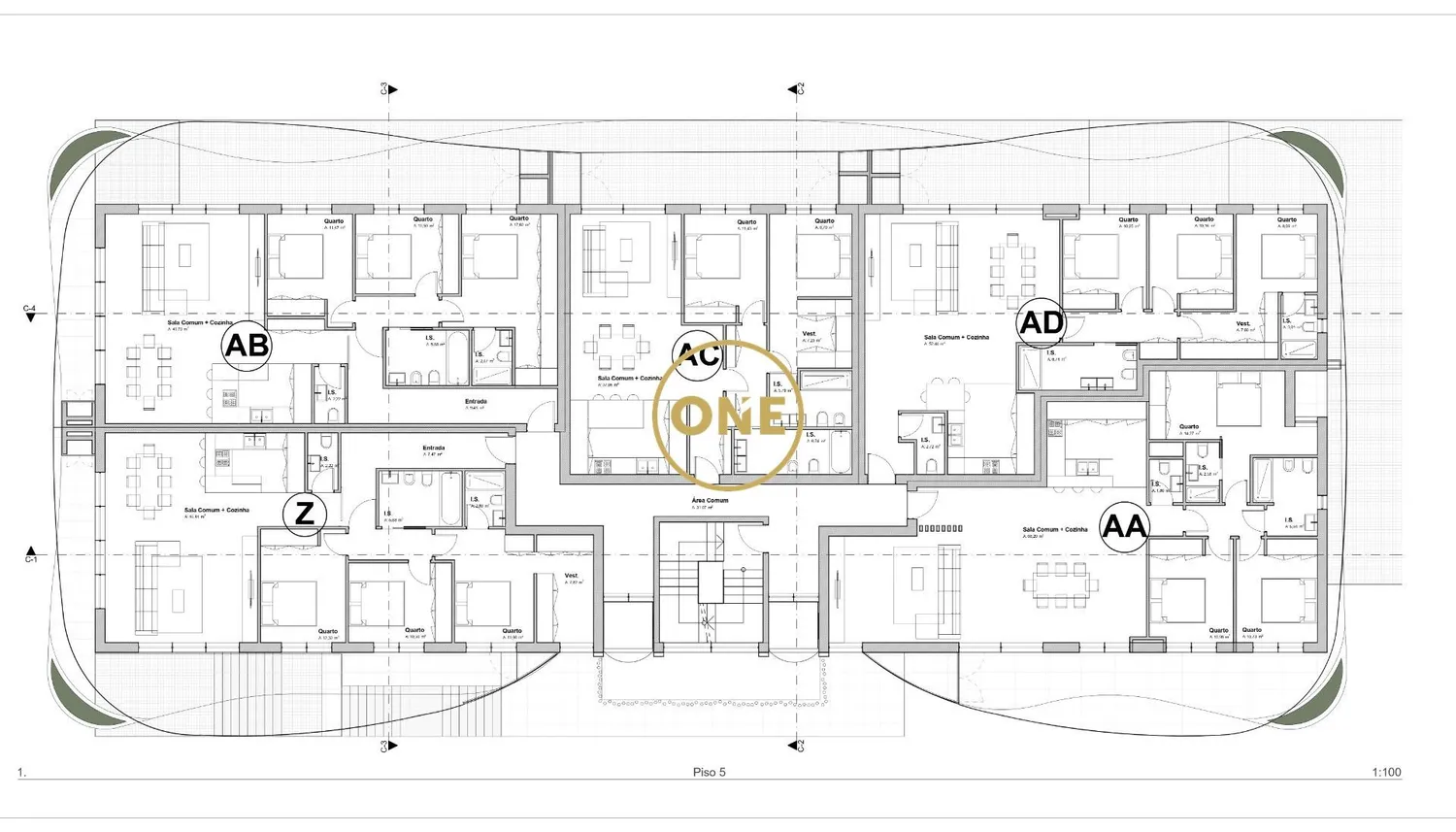 Appartement de luxe de 3 chambres à Fraião - 3