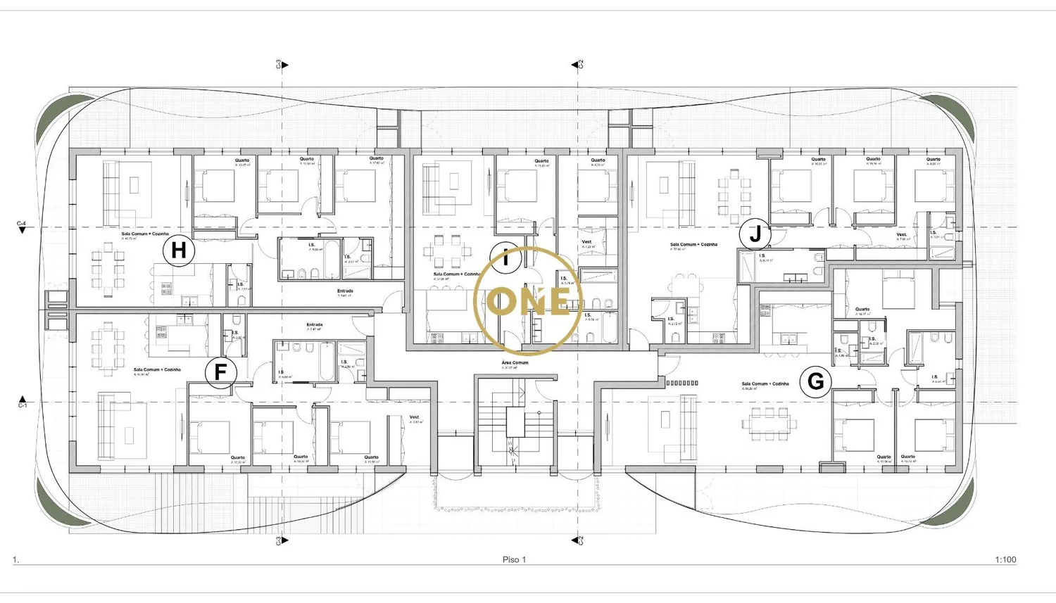 Appartement de luxe de 3 chambres à Fraião - 3
