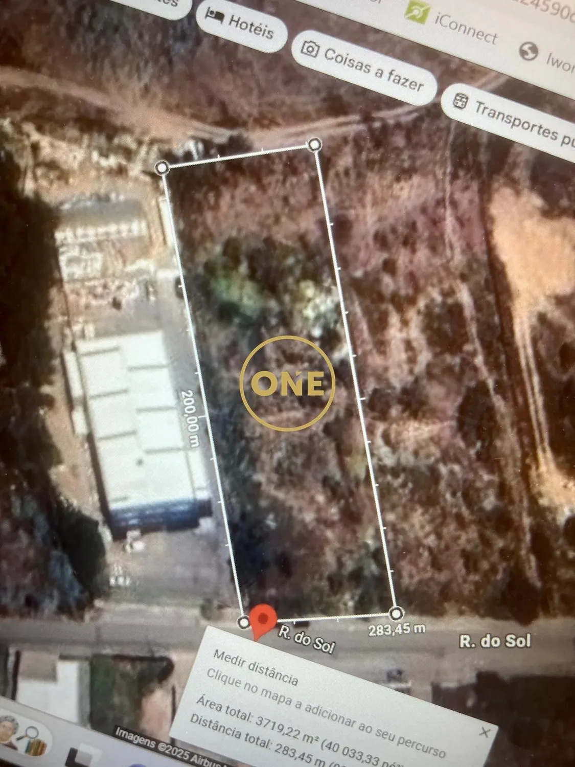 Industrial land with 3800m2 in Vilarinho das Cambas V. N. Famalicão for sale