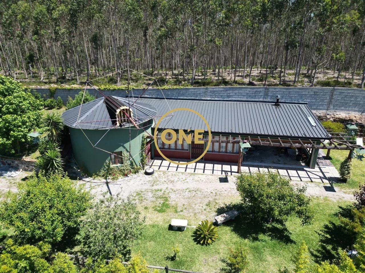 Terreno Florestal em Ribeirão com Moradia Edificada
