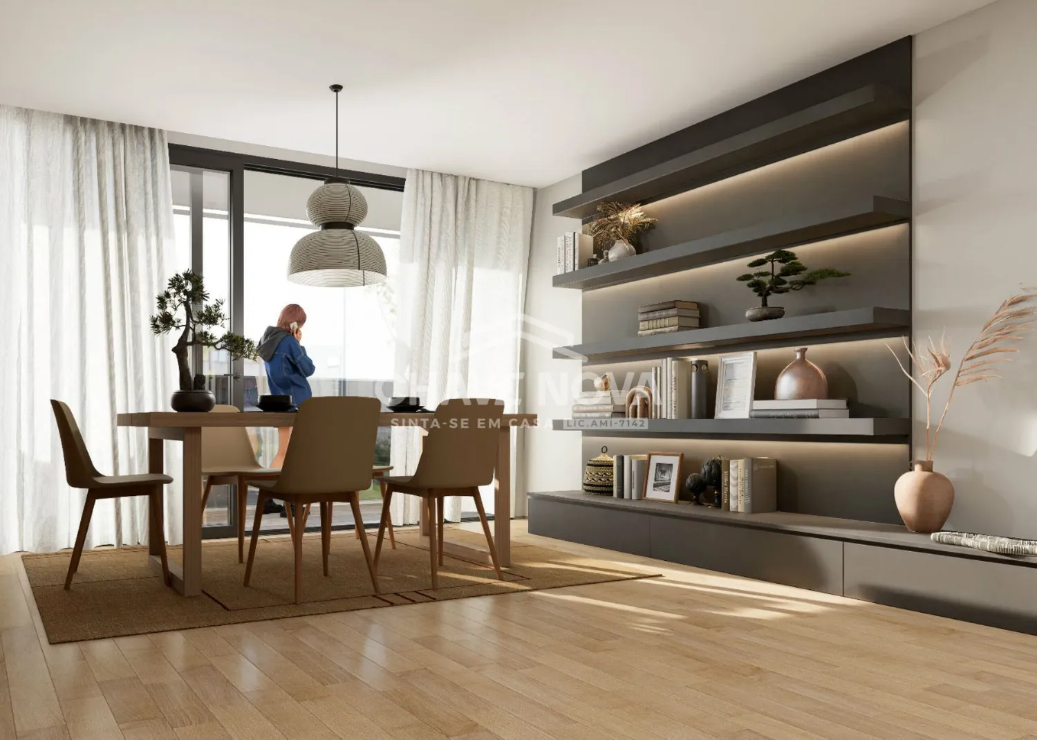 Apartamento T1 - Fração A21 - Piso 2 - 3