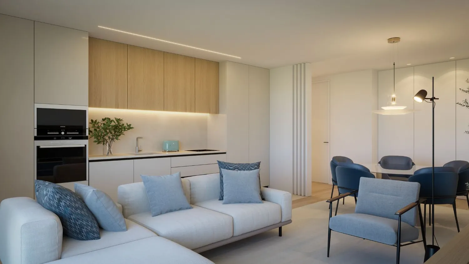 Apartamento T3, novo, em Fânzeres