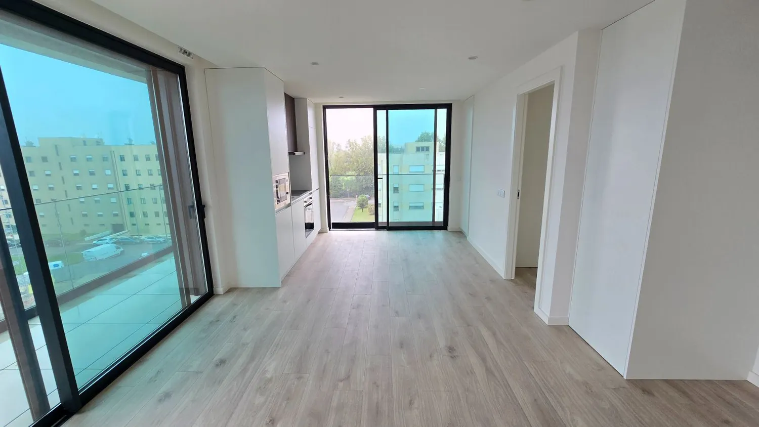 Apartamento T1 Novo, com Lugar de Garagem | Caulinos Residence – Senhora da Hora, para arrendar