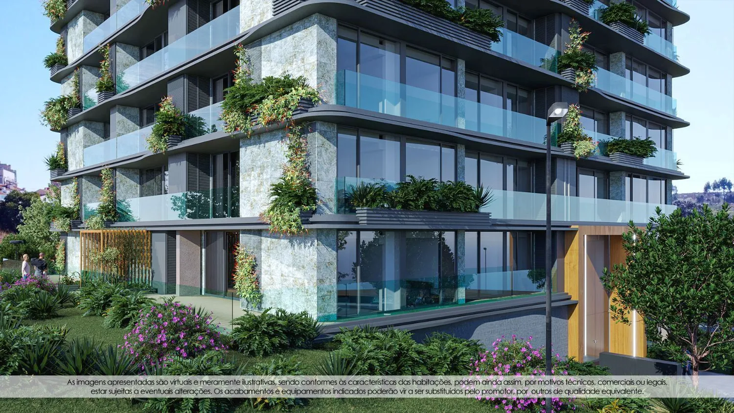 T2 novo 1º piso com varanda e garagem Empreendimento Royal Green - 2