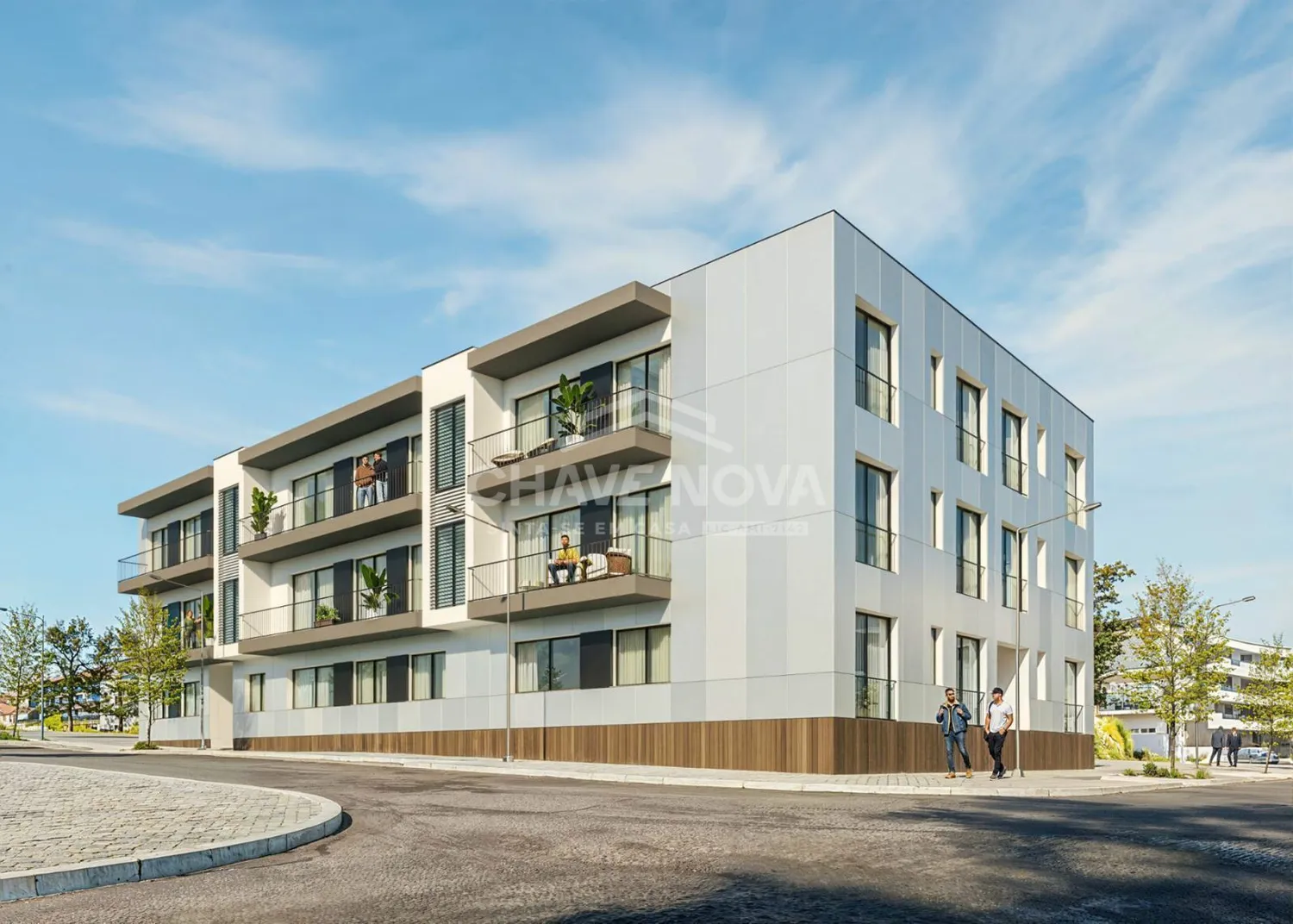 Apartamento T4 Novo c/ 2 Lugares de Garagem num Condomínio Fechado na Madalena