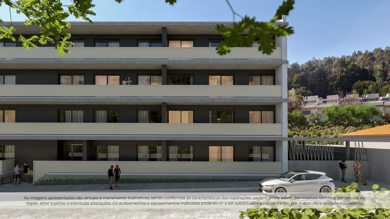 Apartamento T2 - Carvalhos Village - 2