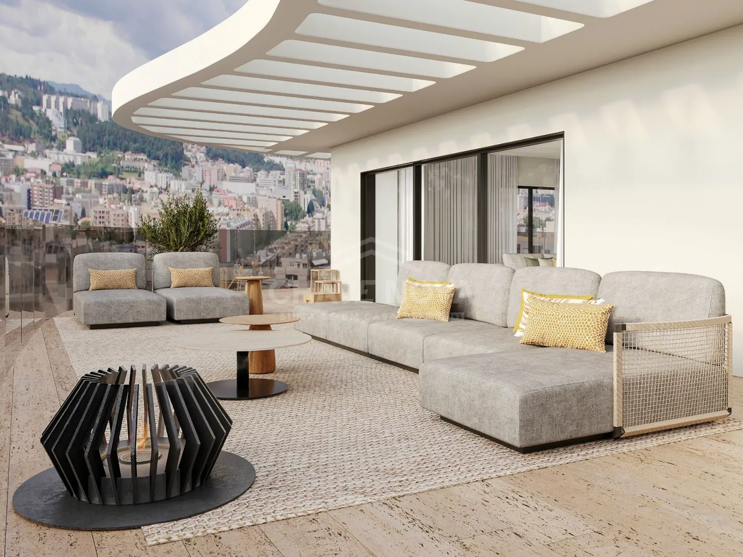Apartamento T4 - Piso 7º. Drt(Trás) - Fração AK