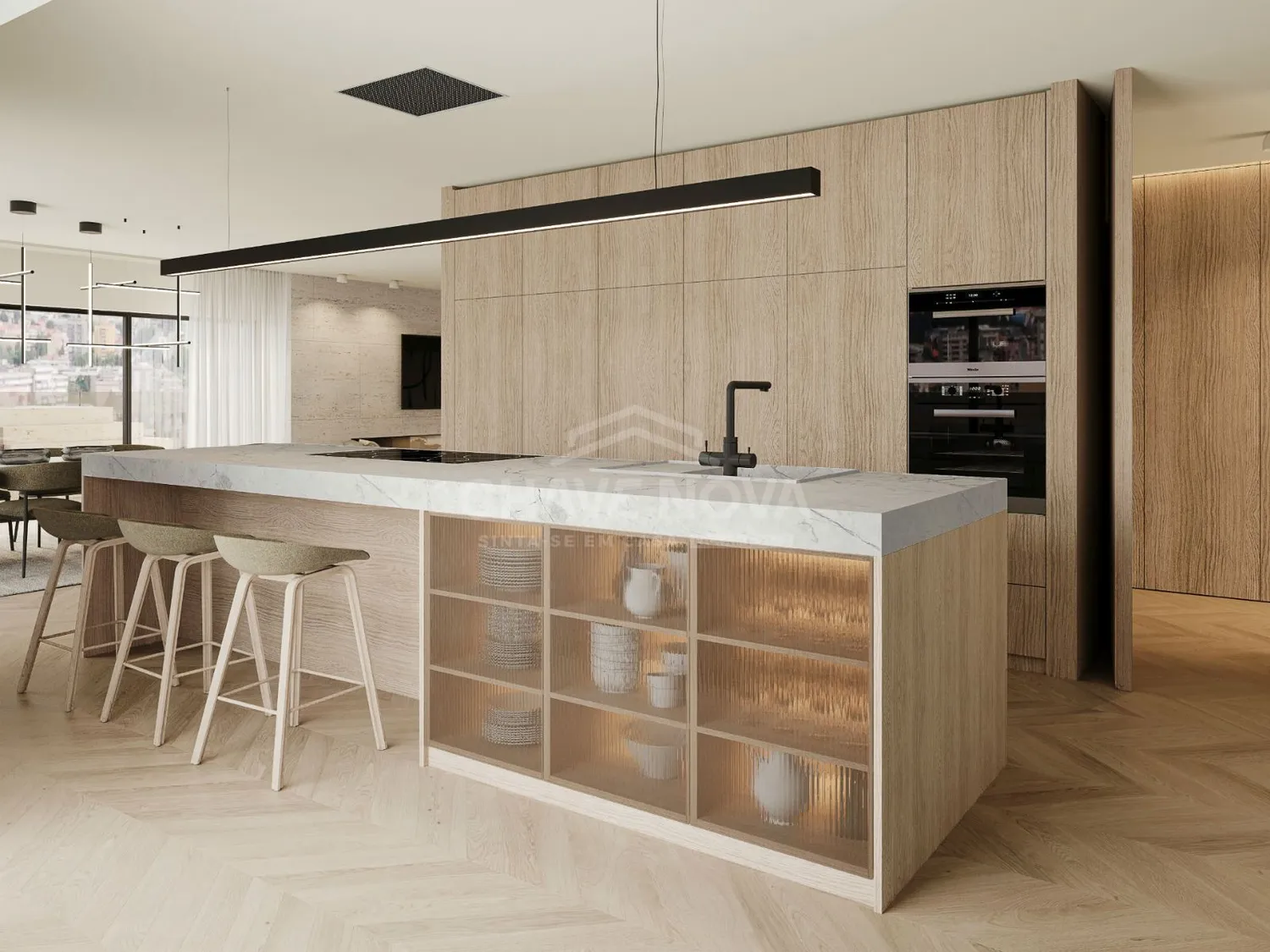 Apartamento T3 - Piso 4Esq(Trás) - Fração Y