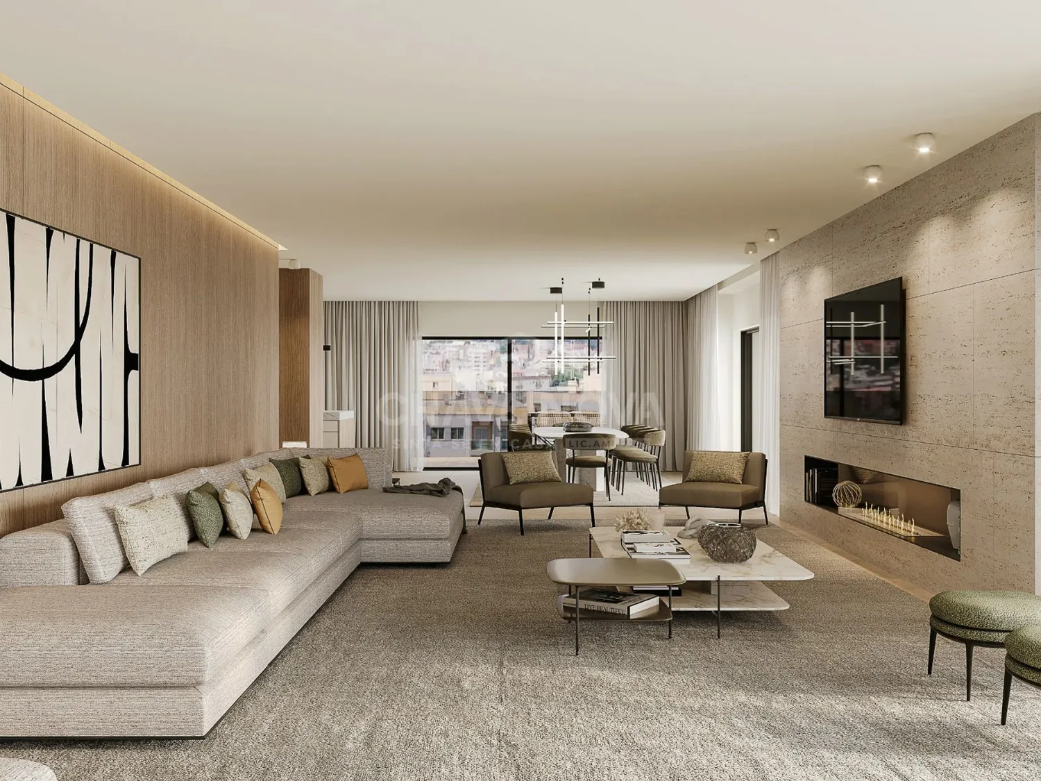 Apartamento T4 - Piso 2º. Drt(Trás) - Fração M - 3