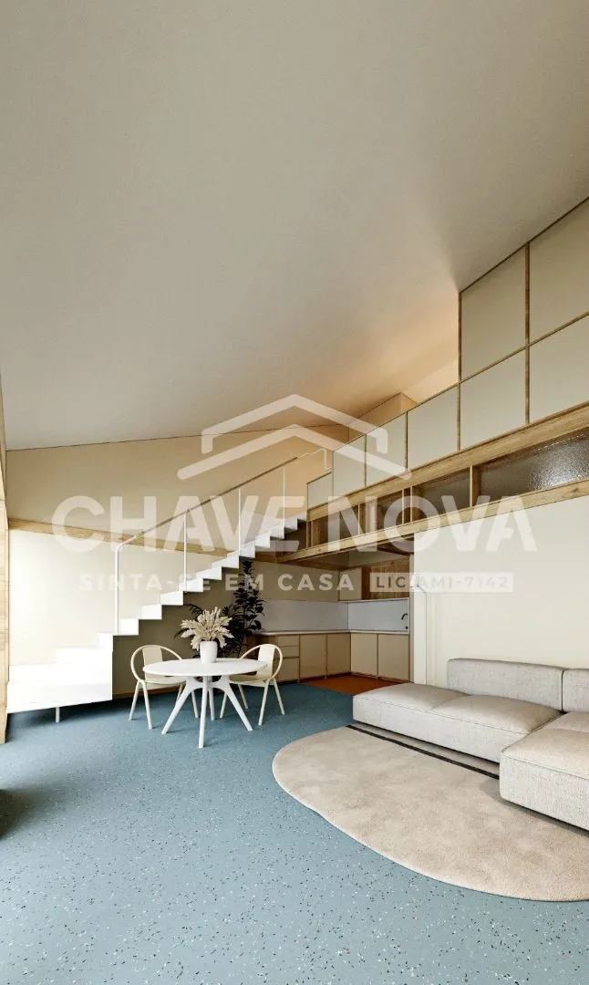 Apartamento T1 Exclusivo com Mezzanine na Rua de Almada, Porto - 3