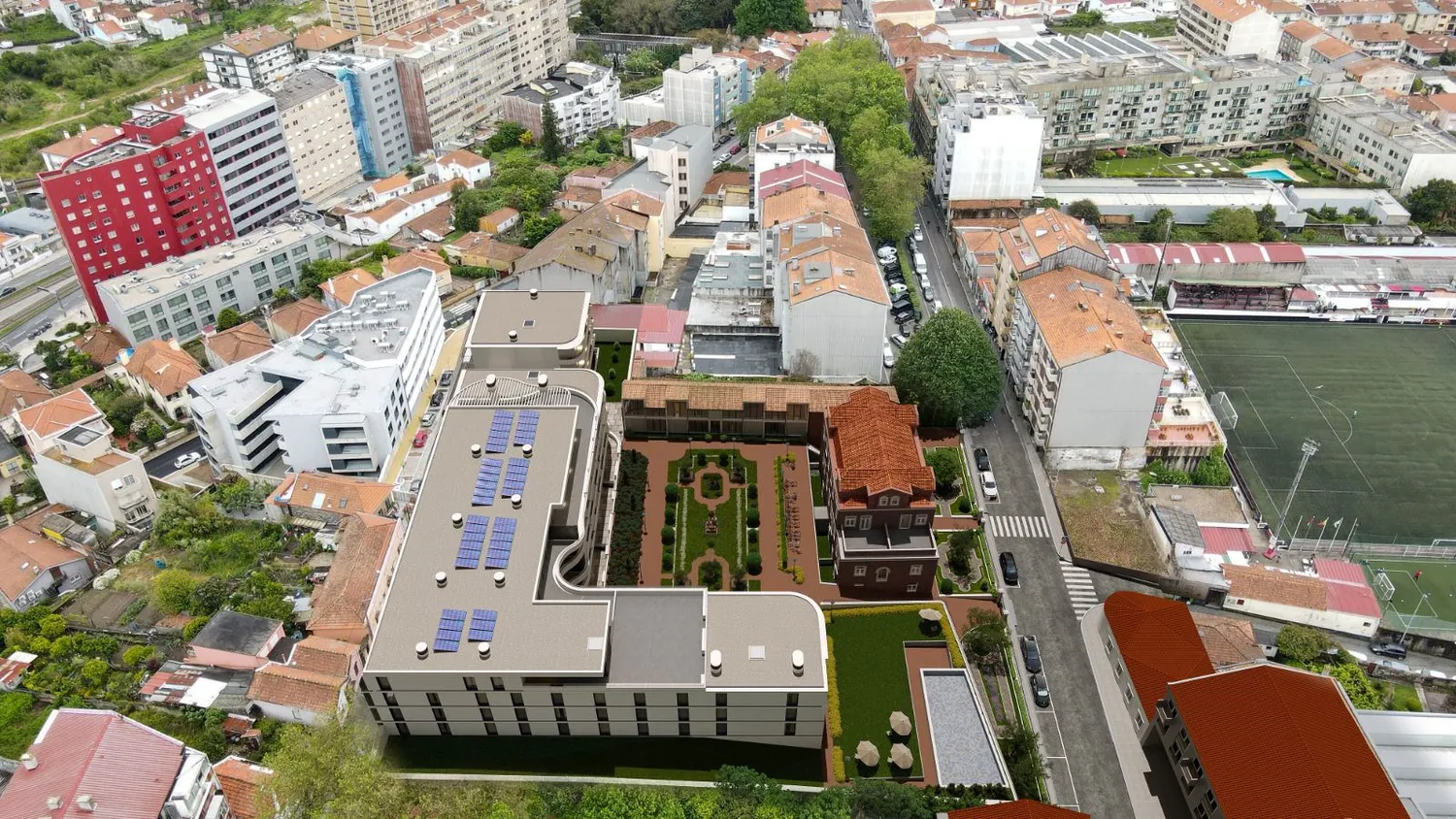 Apartamento T1 Novo c/ Terraço e Lugar de Garagem em Mafamude (Soares dos Reis) - 2