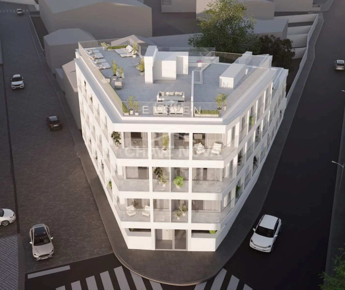 Apartamento T2 , Terraço na Cobertura c/ Piscina | Empreendimento Eleven, Sra. da Hora, Matosinhos - 2