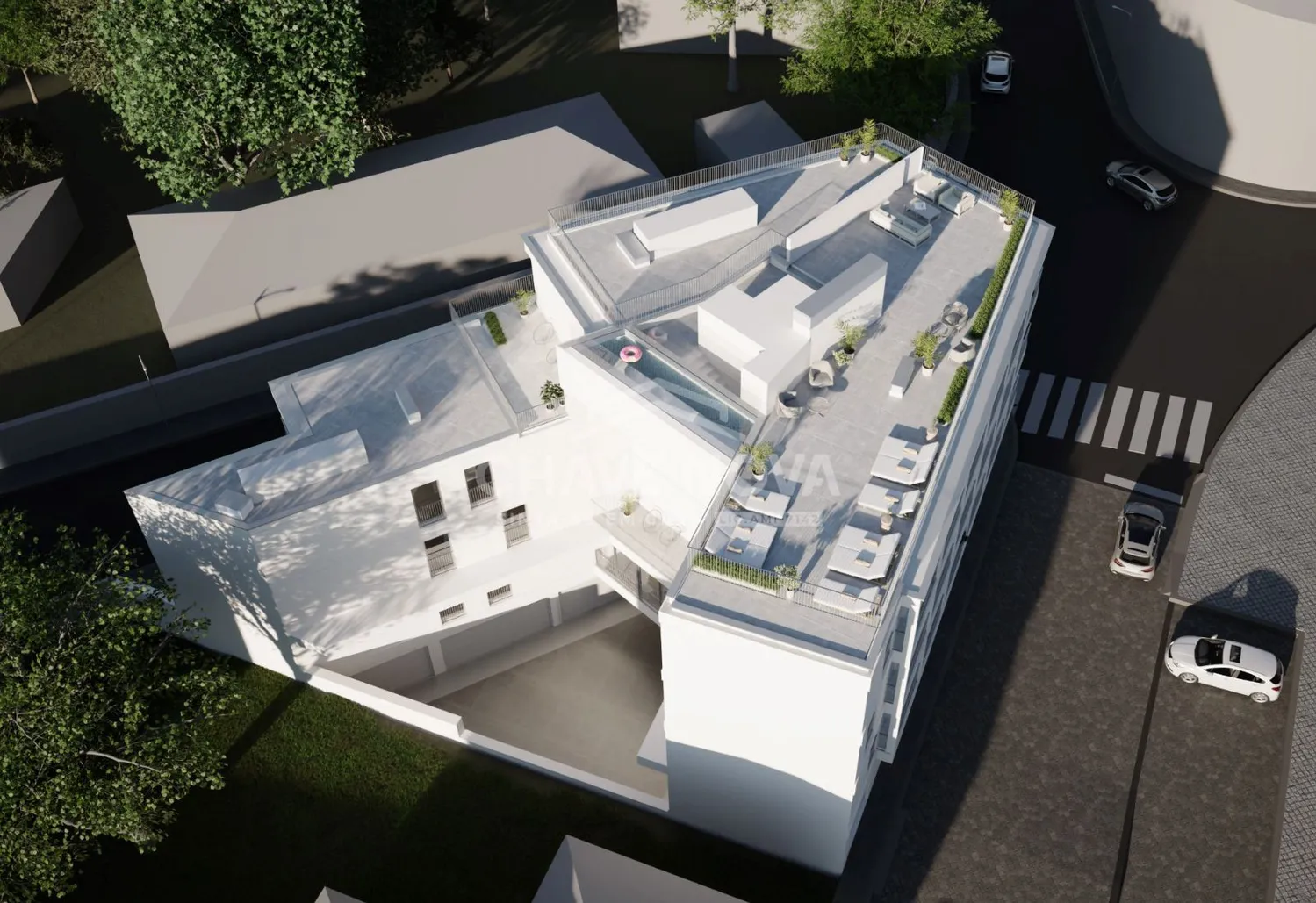 Apartamento T2 , Terraço na Cobertura c/ Piscina | Empreendimento Eleven, Sra. da Hora, Matosinhos - 3