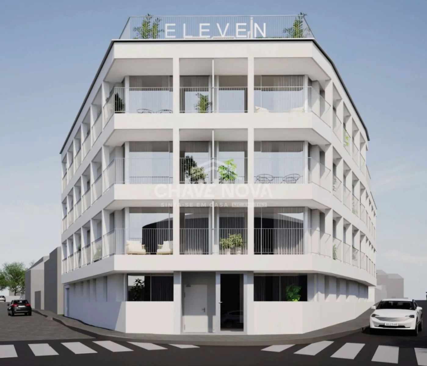 T1 com lugar de garagem e arrumo, no empreendimento Eleven em Matosinhos