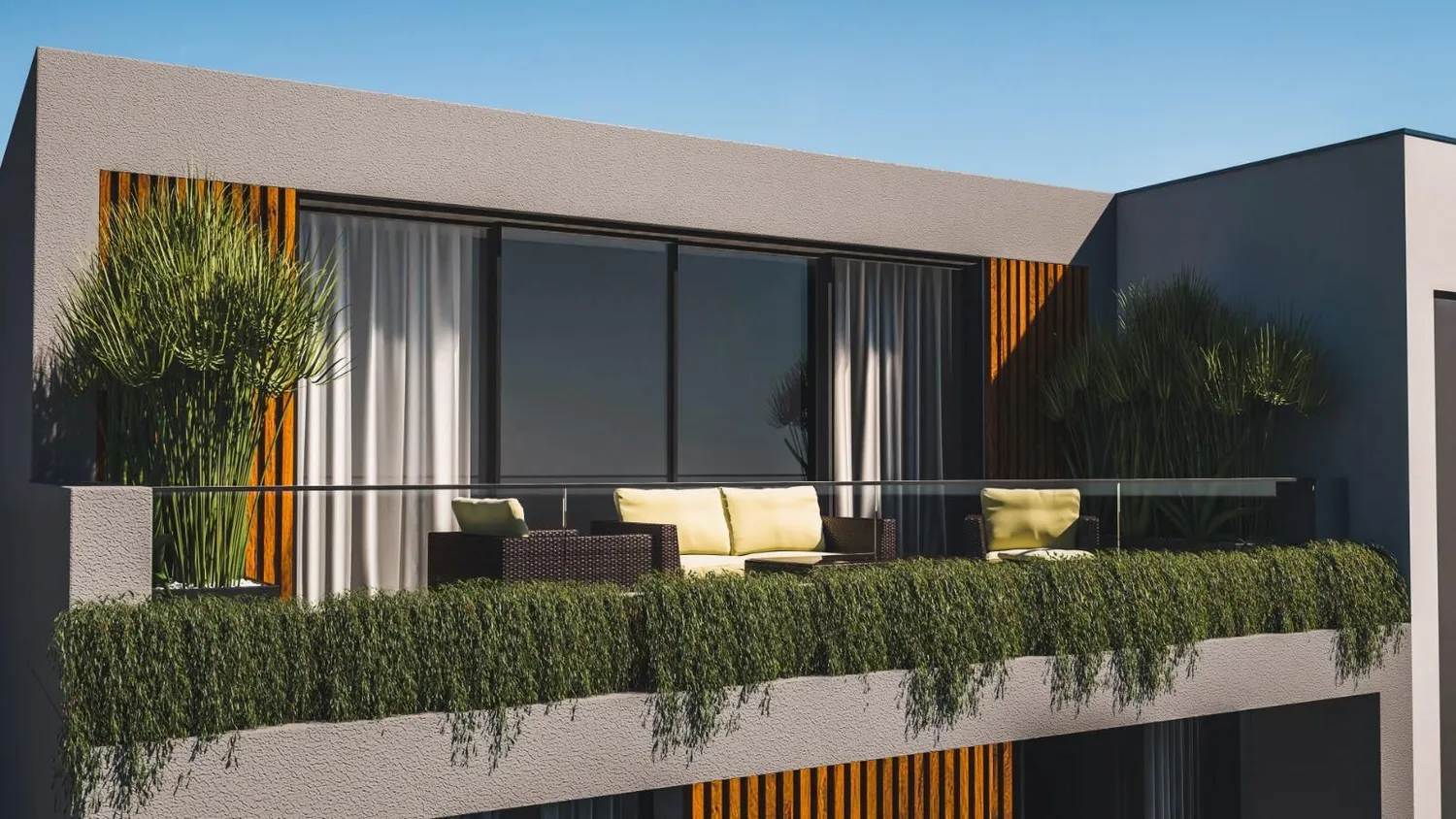 Apartamento T1 novo com varanda em Leça da Palmeira - 2