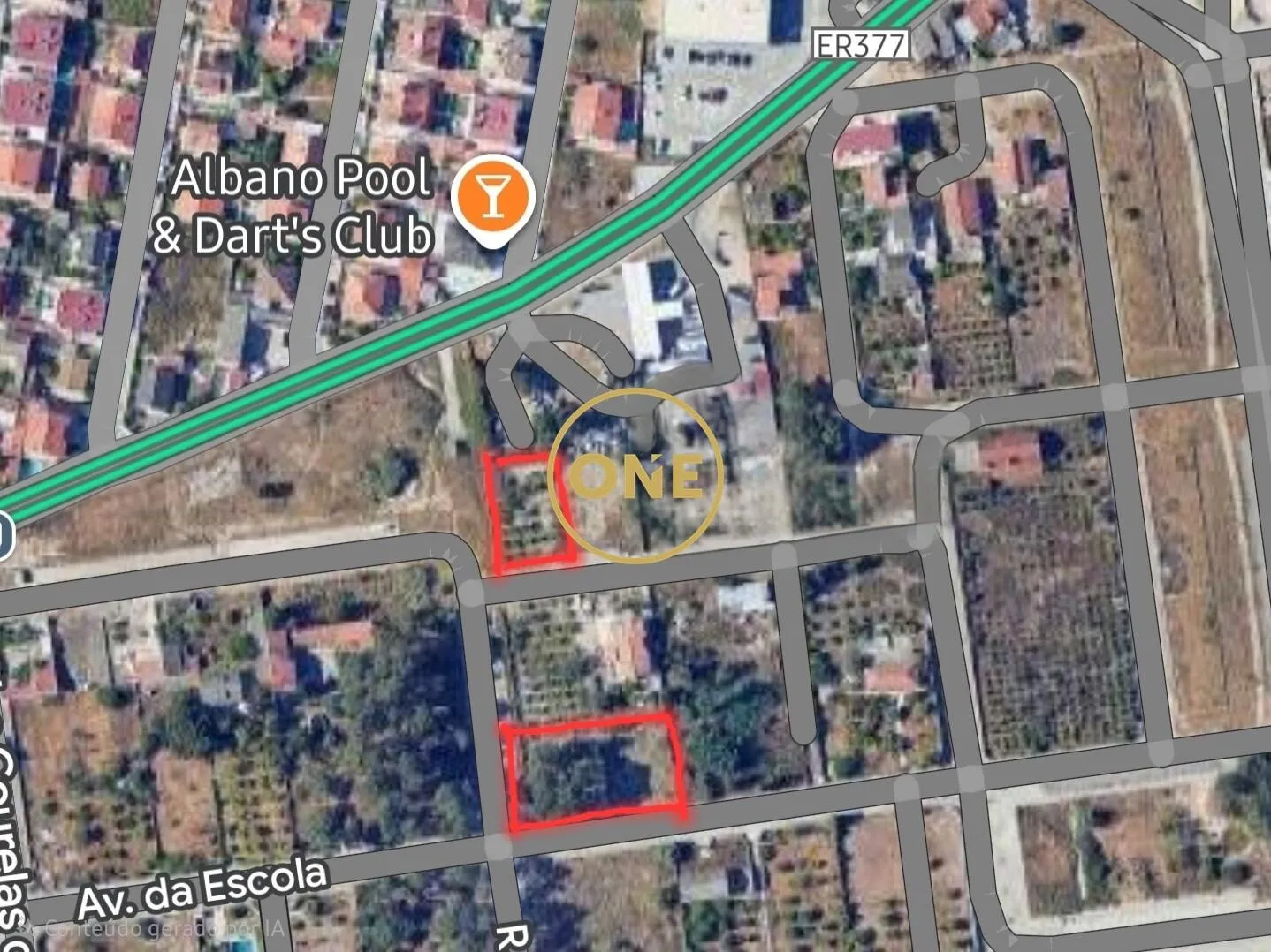 Terrain urbain destiné à la construction d'une maison individuelle de 1 218 m², avec une surface con - 2