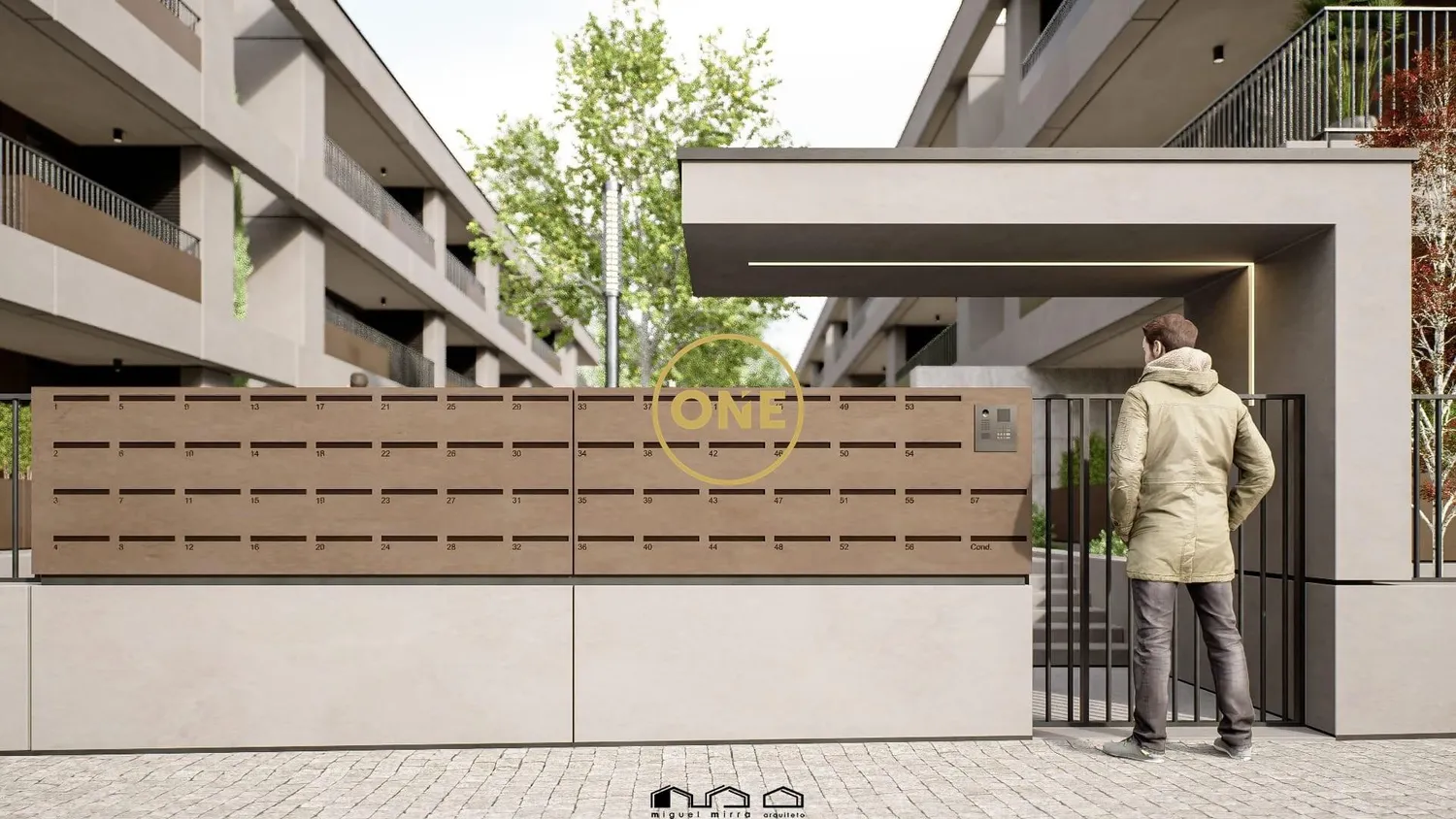 1+1 bedroom apartment under construction