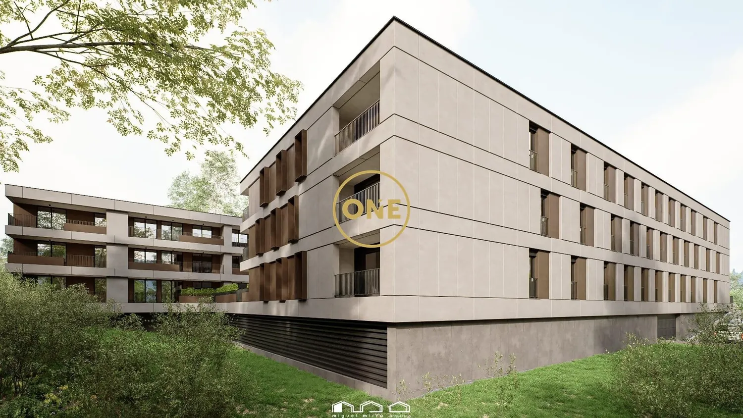 1+1 bedroom apartment under construction - 2
