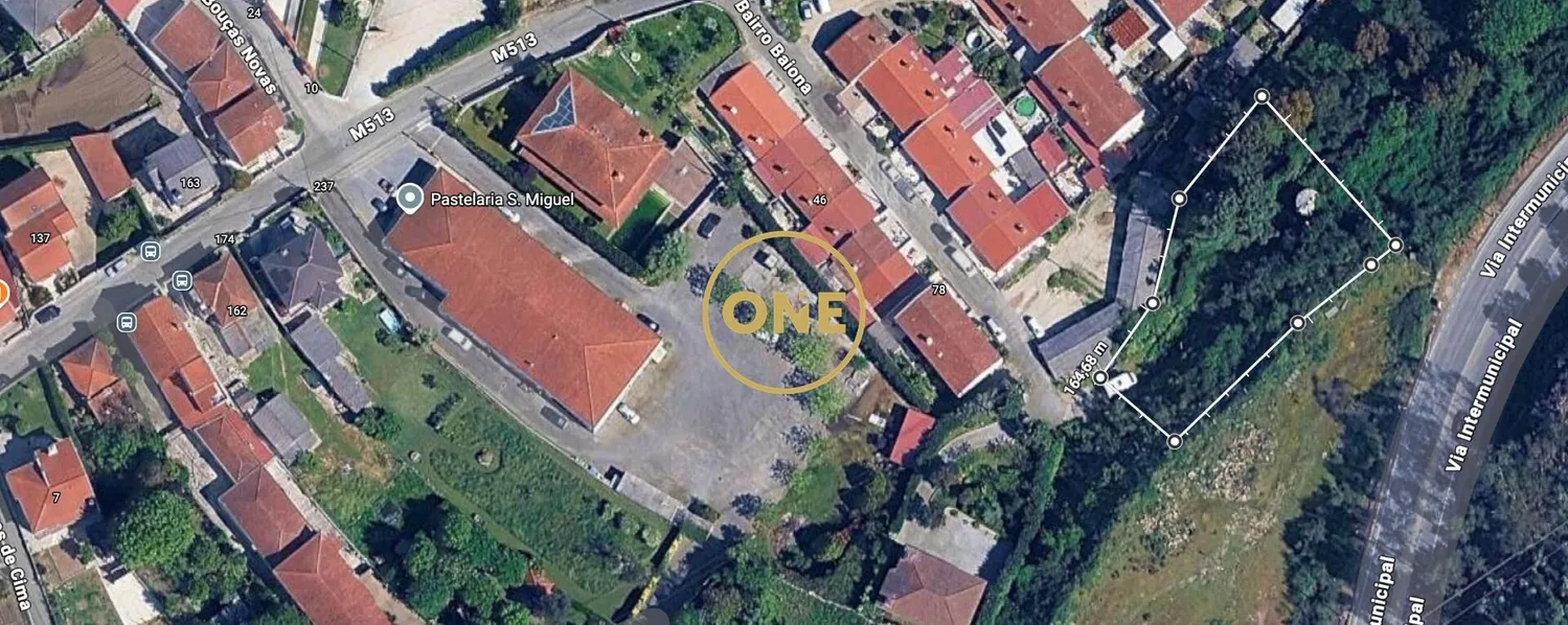 Terreno com 1450m² e Potencial de Construção – Vilarinho, Santo Tirso