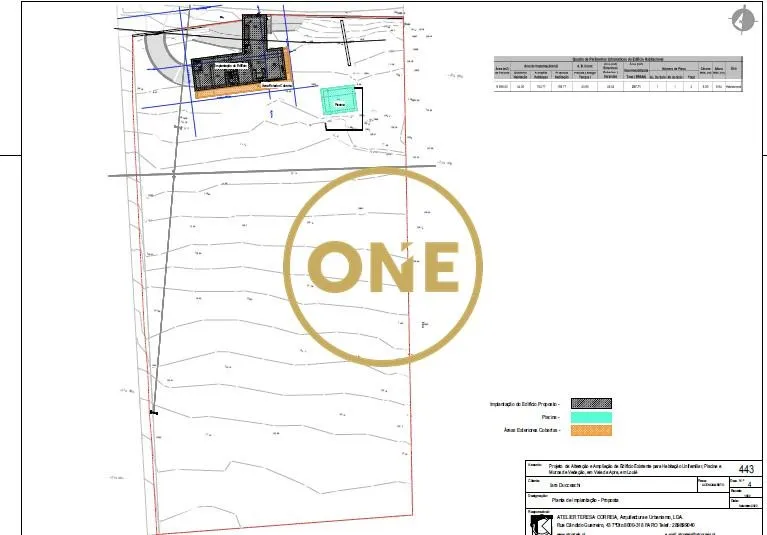 Land in Fonte de Apra, Loulé, with Approved Project. - 3