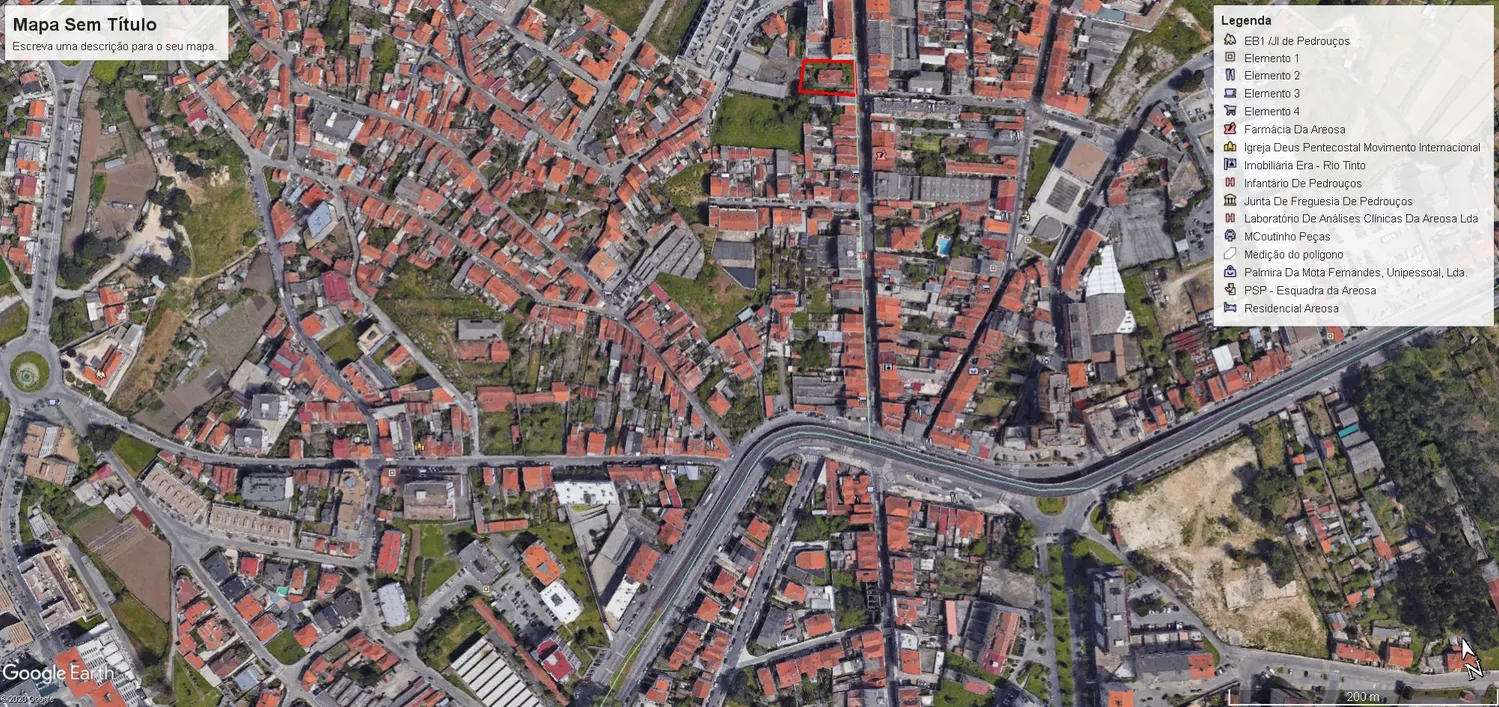 TERRENO PARA A CONSTRUÇÃO DE ESTÚDIOS / RESIDÊNCIAS UNIVERSITÁRIA - 89 QUARTOS - AREOSA / CIRCUNVALAÇÃO - 2