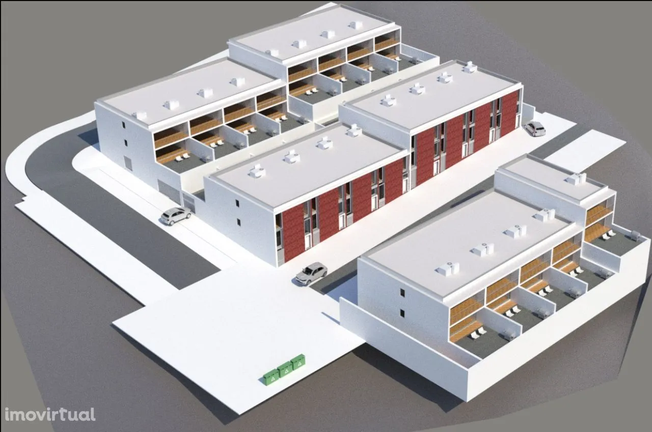 Terreno em Milheirós para construção de 4 moradias - 2