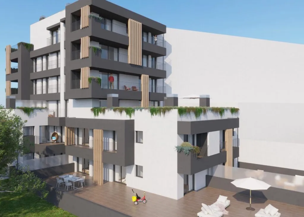 Apartamento T3 com terraço - Pedra Verde, São Mamede Infesta - em Construção