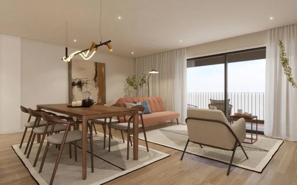 Apartamento T2 em Construção - Pedra Verde, São Mamede Infesta - 2