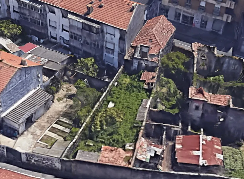 Terreno c/ pré-projeto para 10/12 habitações Zona ARU - H. S. João
