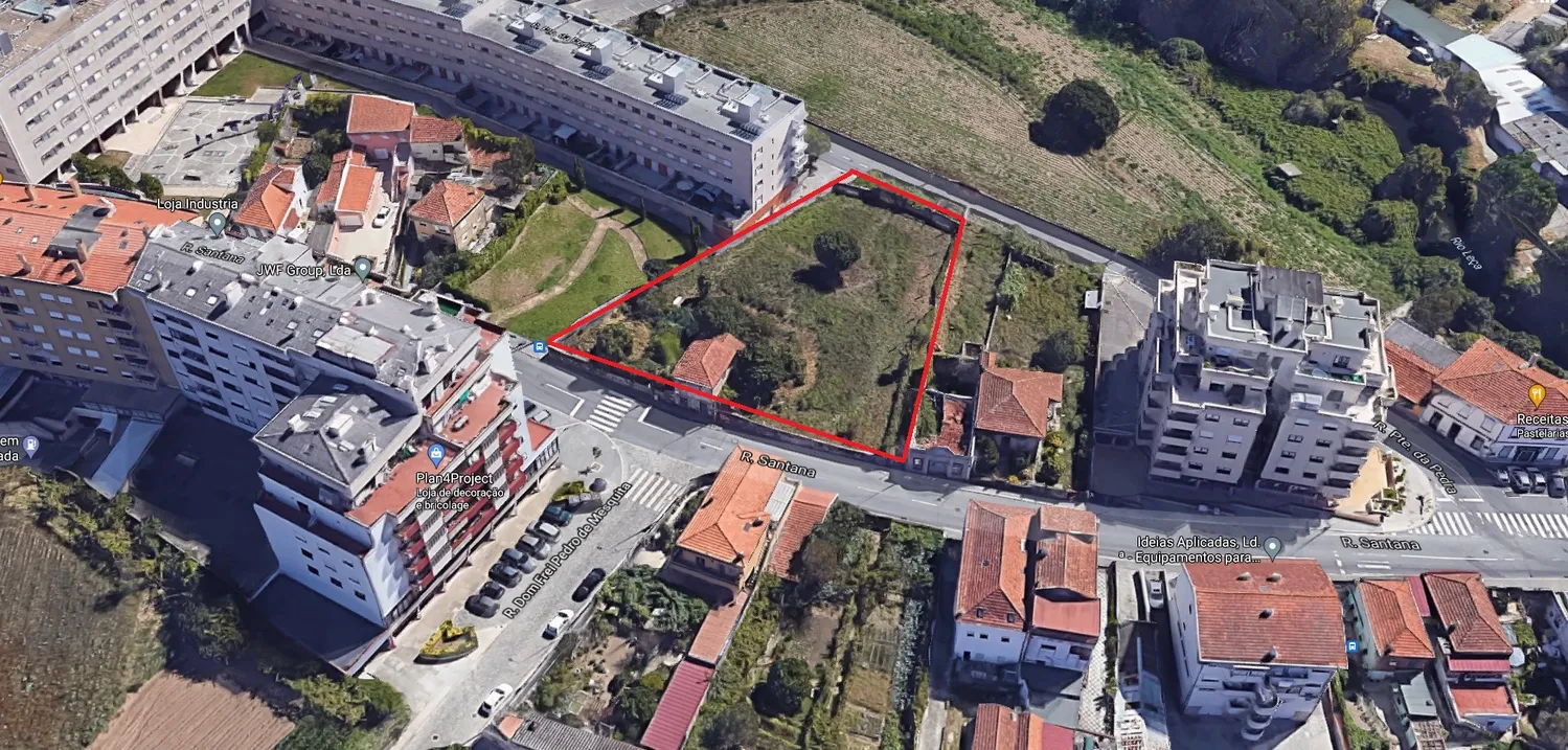 Terreno próximo de S. Mamede Infesta, Porto, Hospital de S. João e Centro da Maia.