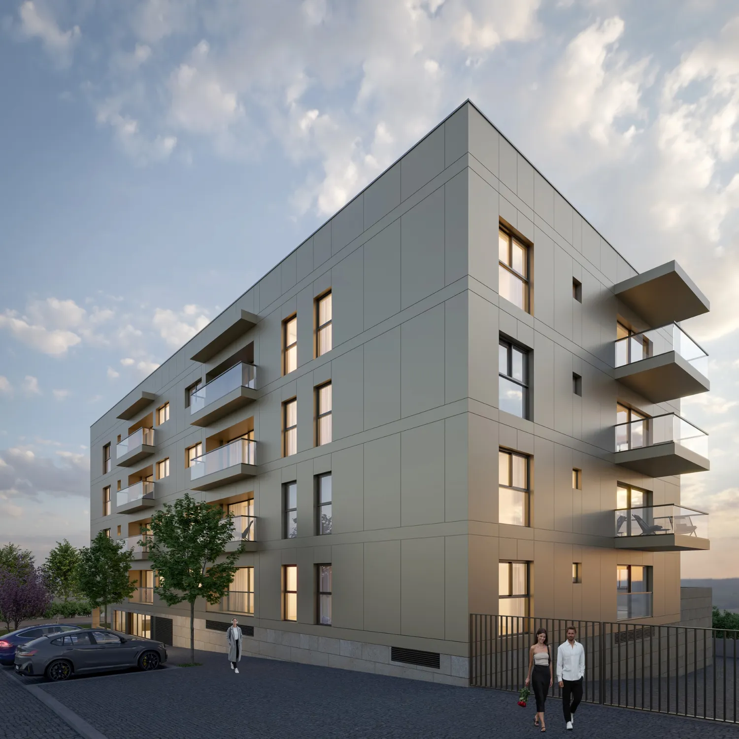Magnólias Plaza - Apartamento T2 - c/ terraço - Em Construção - Maia - 3