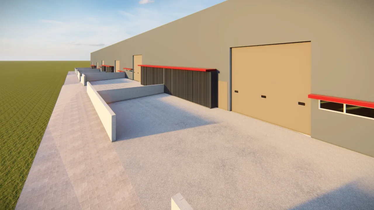 Armazém - Em construção - Zona Industrial da Maia