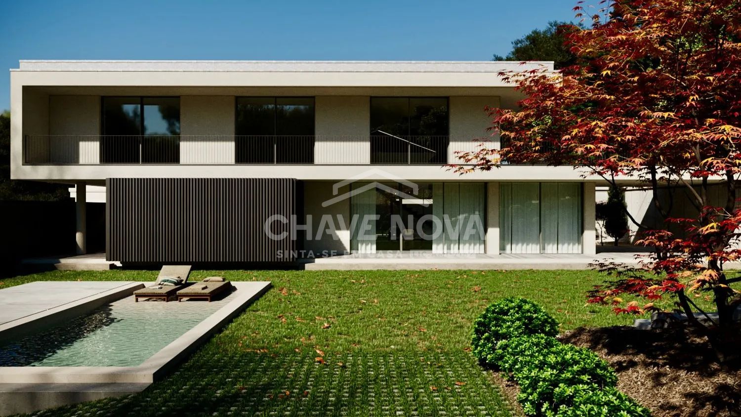 Magnífica Moradia de Luxo V4 com incrível Jardim Paisagístico e Piscina a 3 minutos da Praia