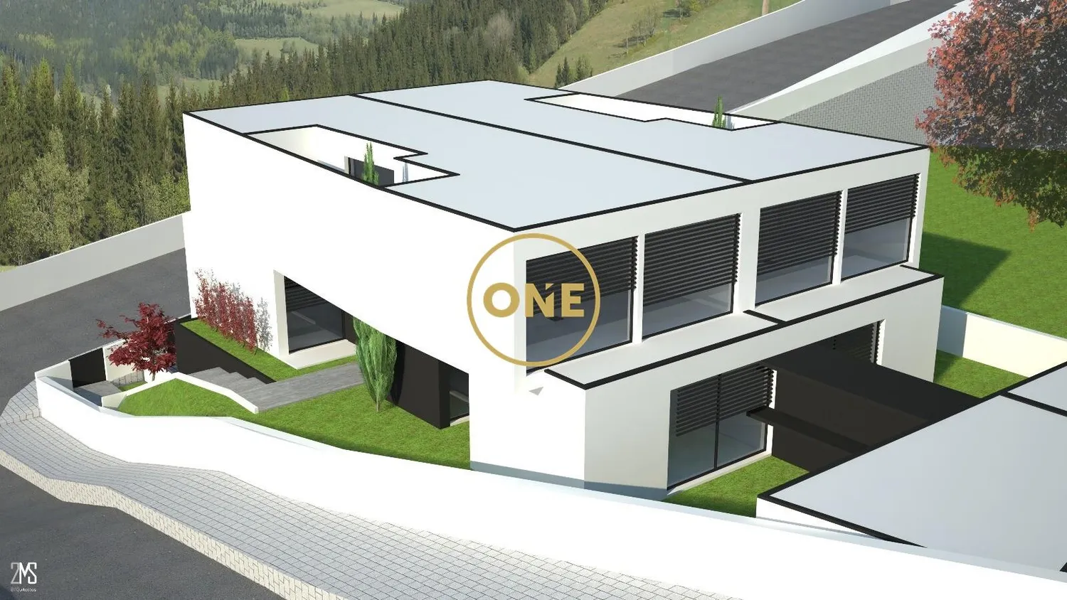 Land with Approved Project for the Construction of 2 Houses – Moreira de Cónegos - 2