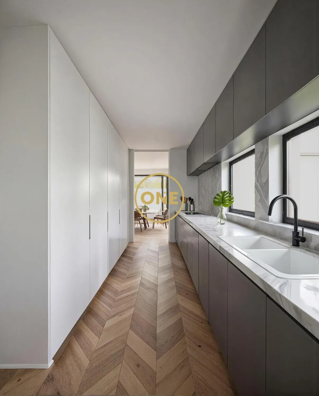 Semi-detached house in a new neighborhood. - 3