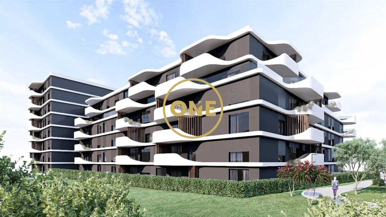 Appartement neuf de 2 chambres avec balcon et garage dans la résidence Vale Sereno