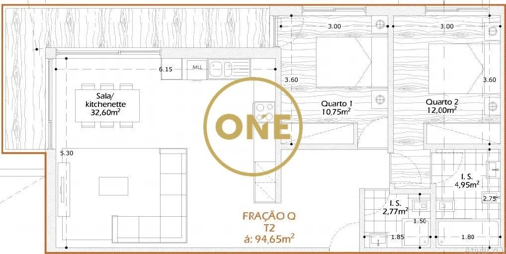 1 bedroom apartment in Calendar